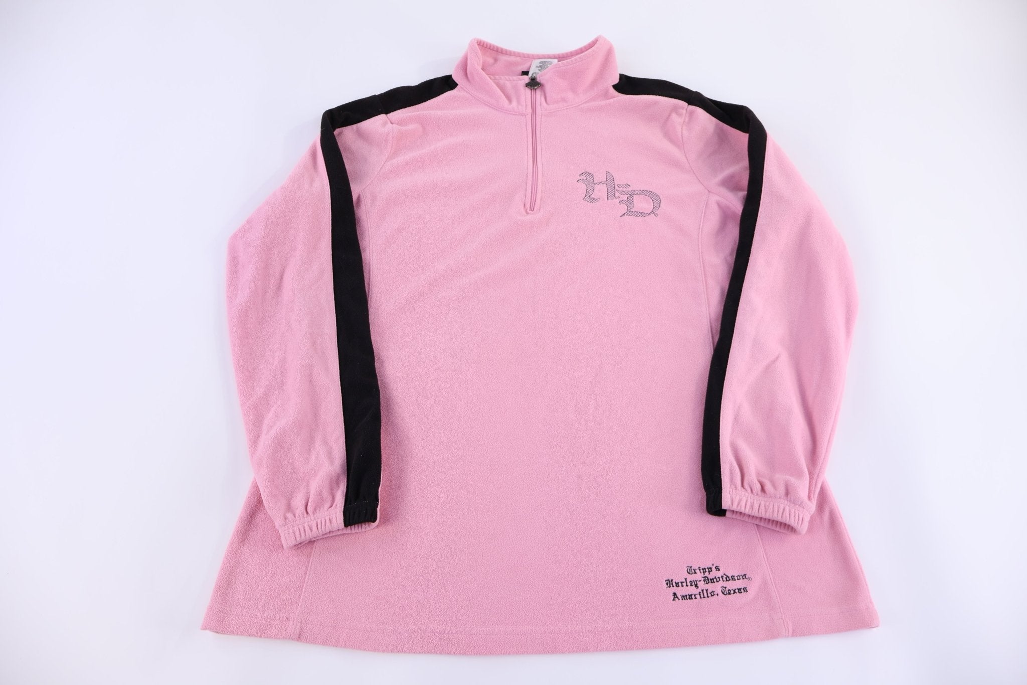 Women's Harley Davidson Motorcycles Fleece Pullover - Sweater - Thrifted Threads