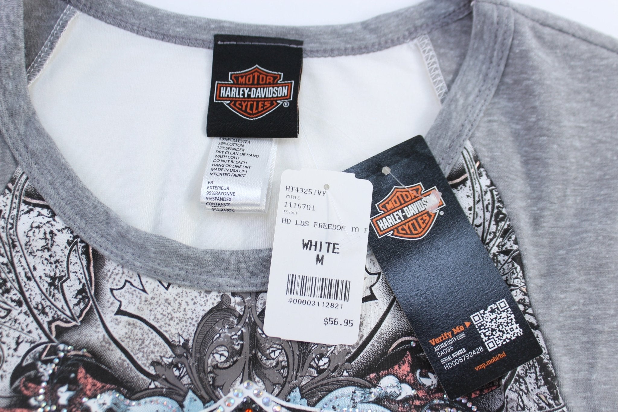 Women's Harley Davidson Motorcycles Freedom Tank Top - ThriftedThreads.com