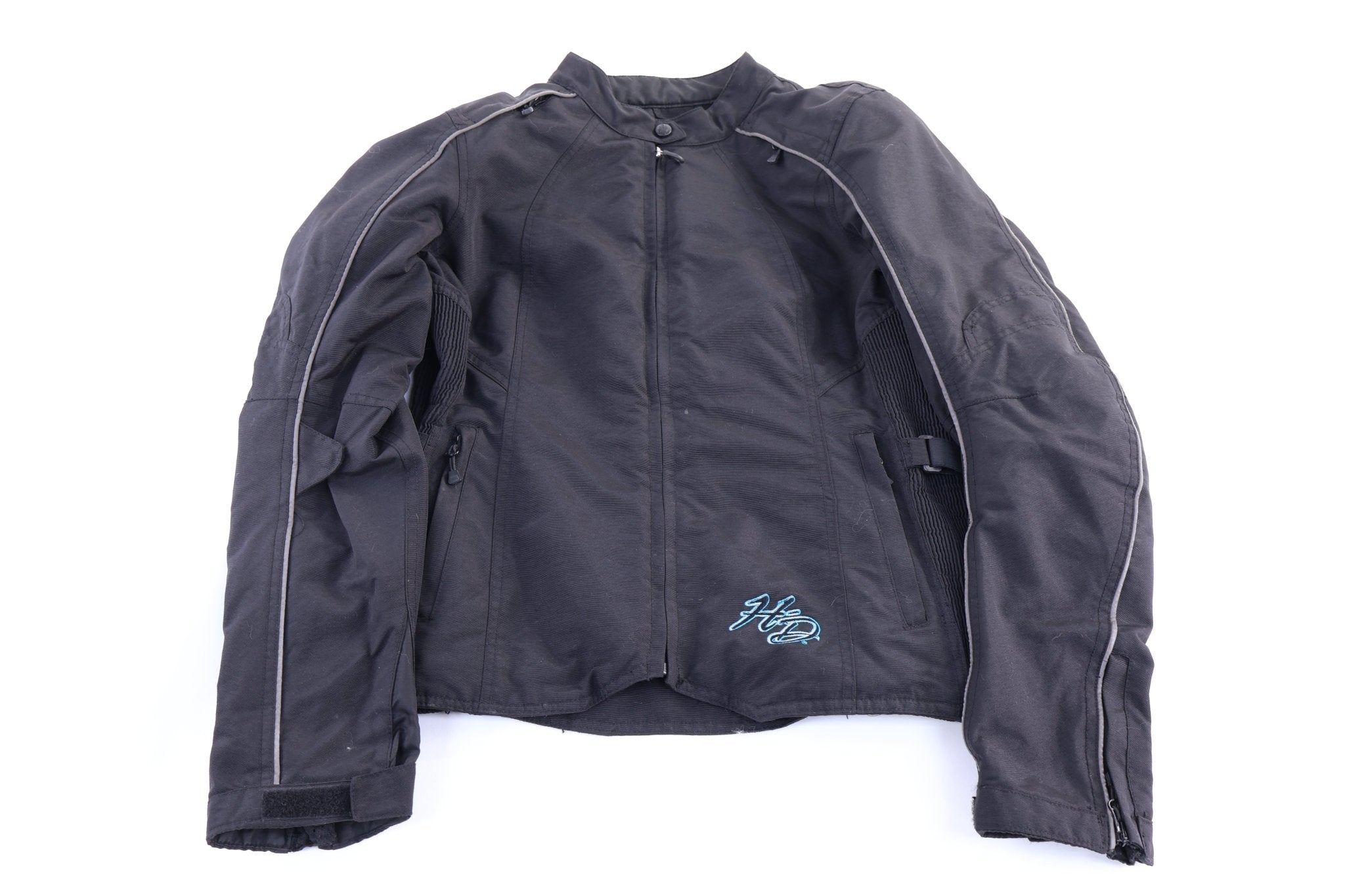 Women's Harley Davidson Motorcycles Full Zip Biker Jacket - Jacket - Thrifted Threads