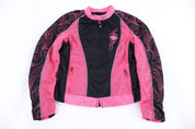 Women's Harley Davidson Motorcycles Full Zip Biker Jacket - Jacket - Thrifted Threads