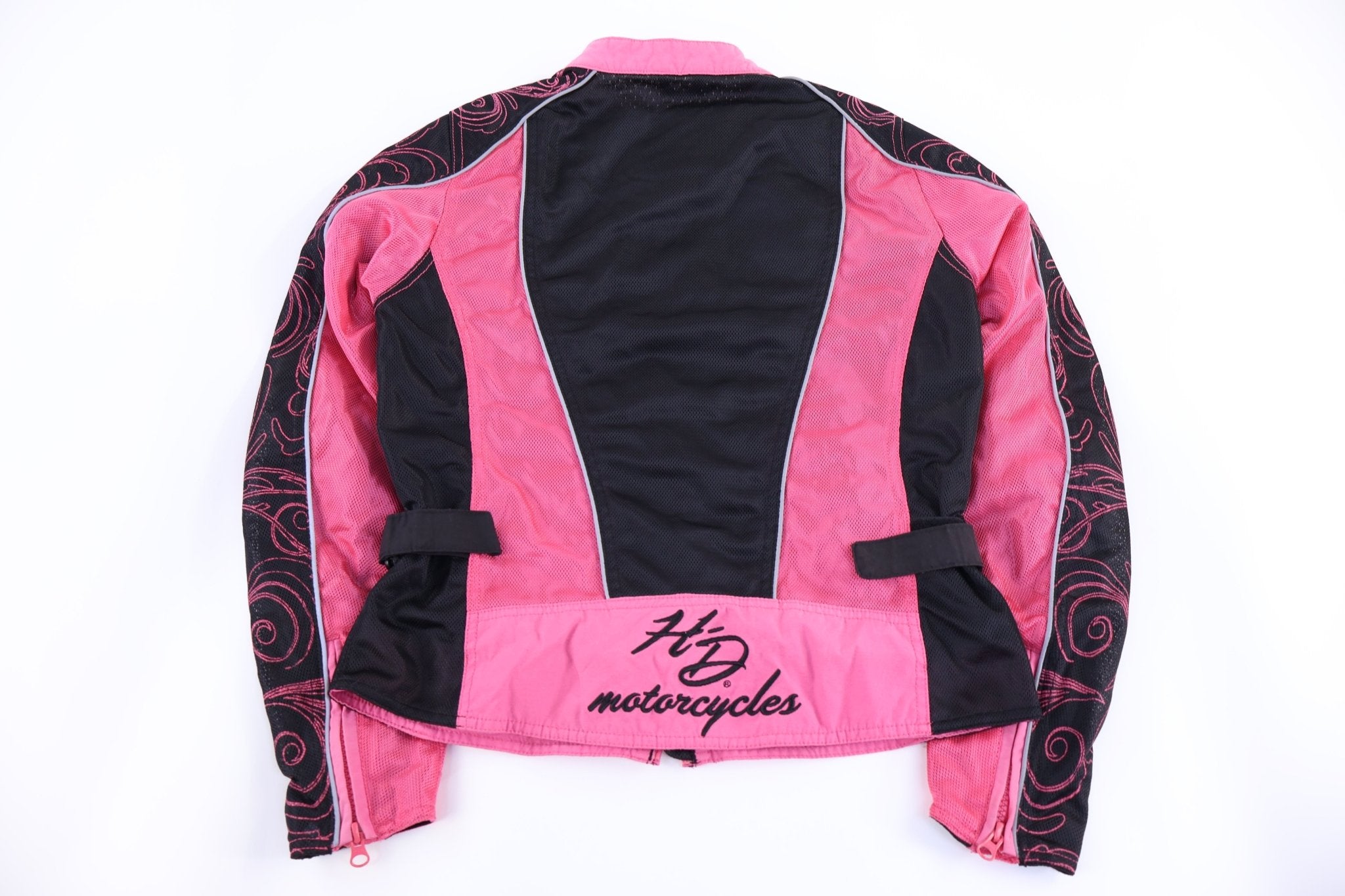 Women's Harley Davidson Motorcycles Full Zip Biker Jacket - Jacket - Thrifted Threads