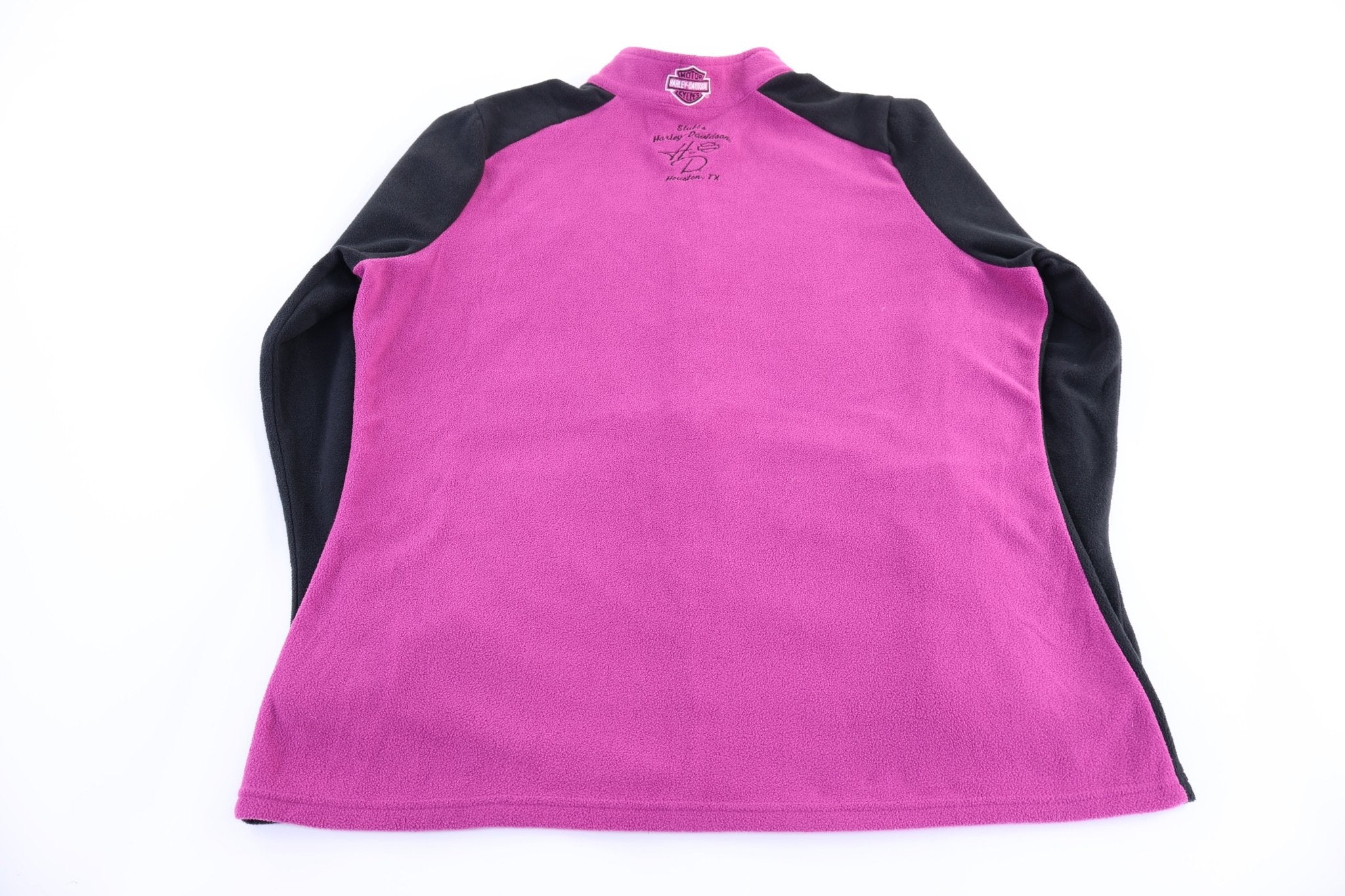 Women's Harley Davidson Motorcycles Full Zip Fleece Sweater - Sweater - Thrifted Threads