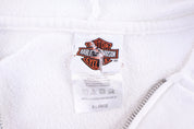 Women's Harley Davidson Motorcycles Full Zip Hoodie - Jacket - Thrifted Threads