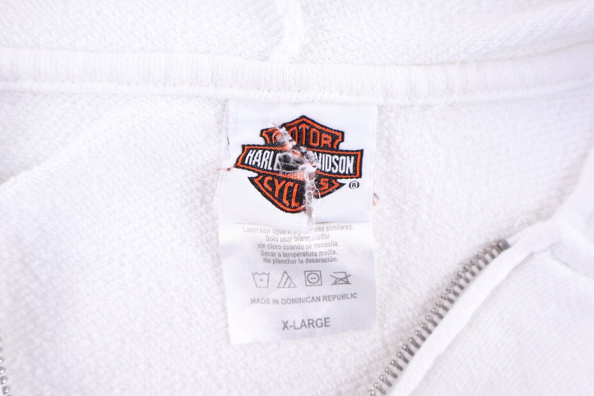 Women's Harley Davidson Motorcycles Full Zip Hoodie - Jacket - Thrifted Threads