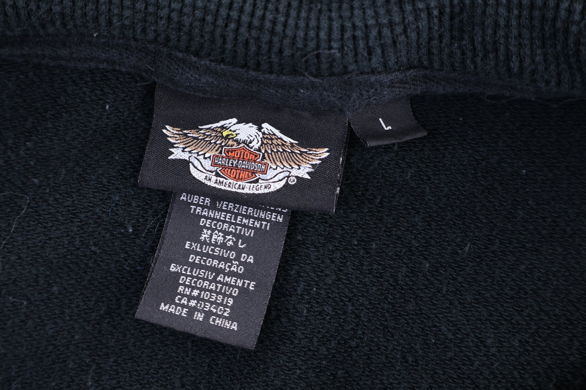 Women's Harley Davidson Motorcycles Full Zip Hoodie - Jacket - Thrifted Threads
