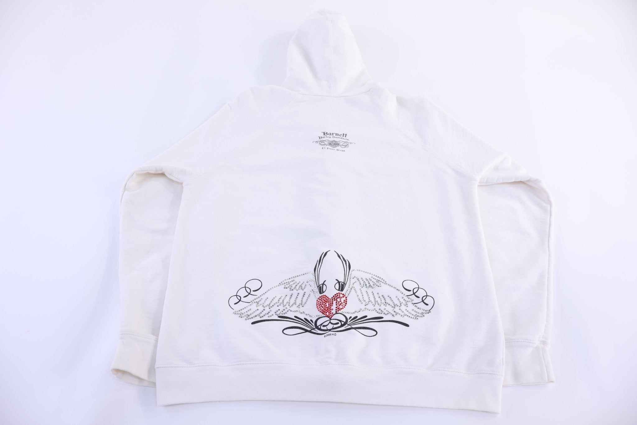 Women's Harley Davidson Motorcycles Full Zip Hoodie - Jacket - Thrifted Threads