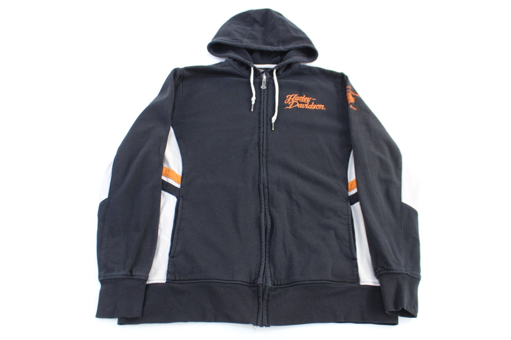 Women's Harley Davidson Motorcycles Full Zip Hoodie - Jacket - Thrifted Threads