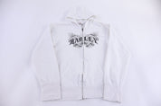 Women's Harley Davidson Motorcycles Full Zip Hoodie - Jacket - Thrifted Threads