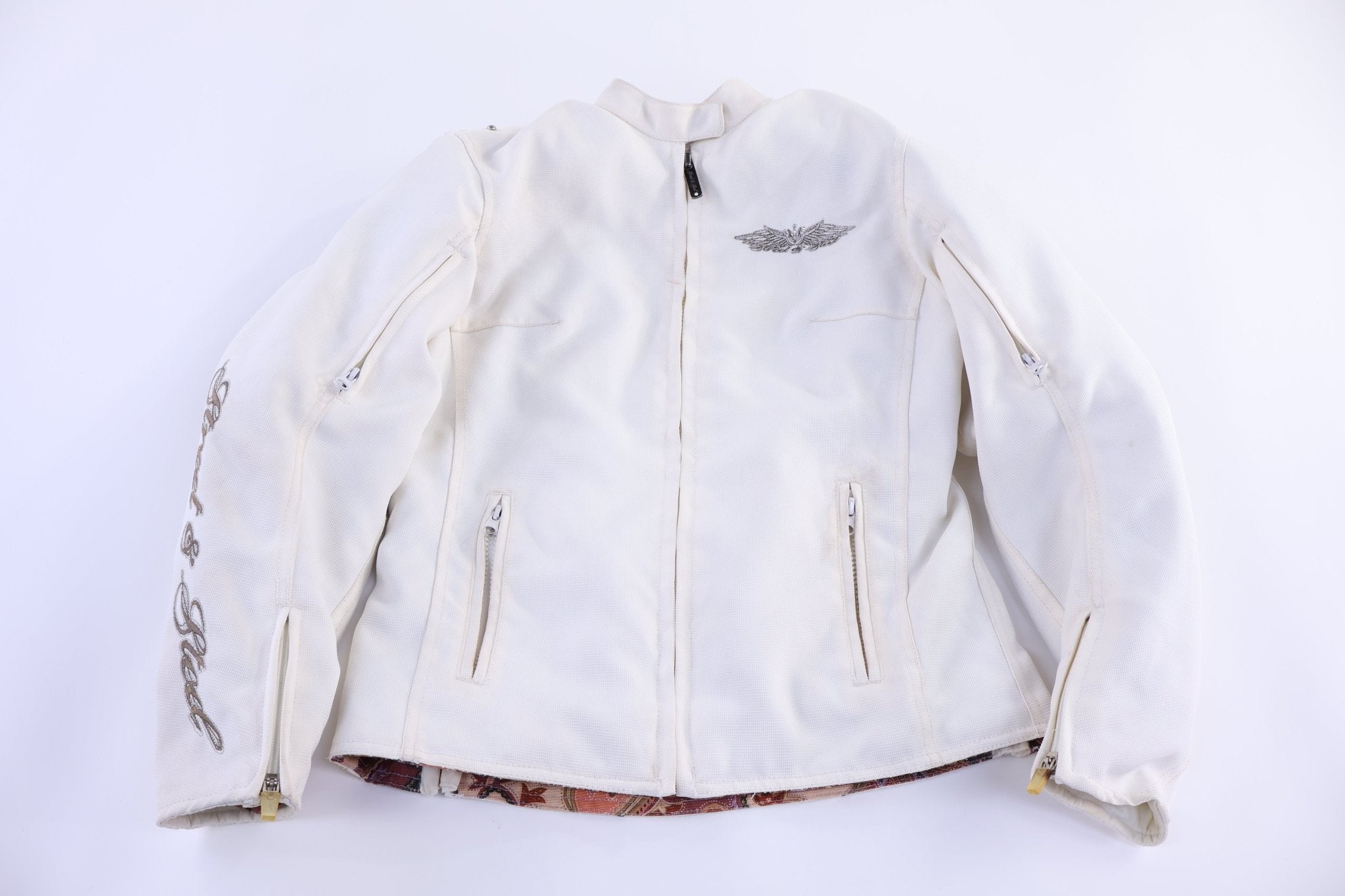 Women's Harley Davidson Motorcycles Full Zip Jacket - Jacket - Thrifted Threads