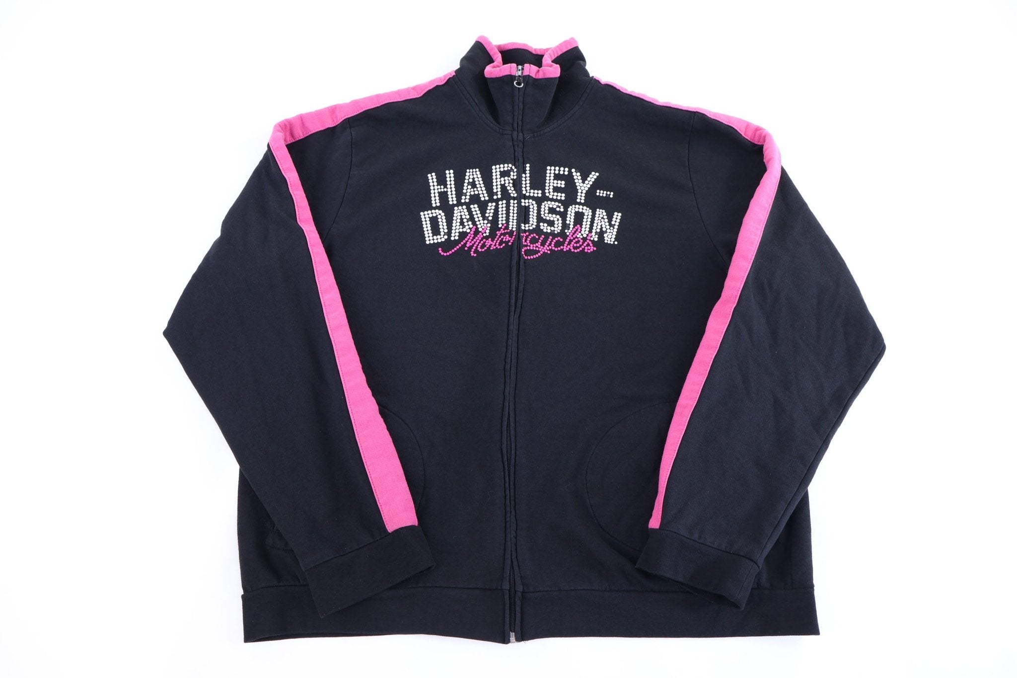 Women's Harley Davidson Motorcycles Full Zip Jacket - Jacket - Thrifted Threads
