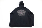 Women's Harley Davidson Motorcycles Full Zip Jacket - Jacket - Thrifted Threads