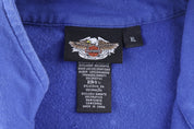 Women's Harley Davidson Motorcycles Full Zip Sweater - Sweater - Thrifted Threads