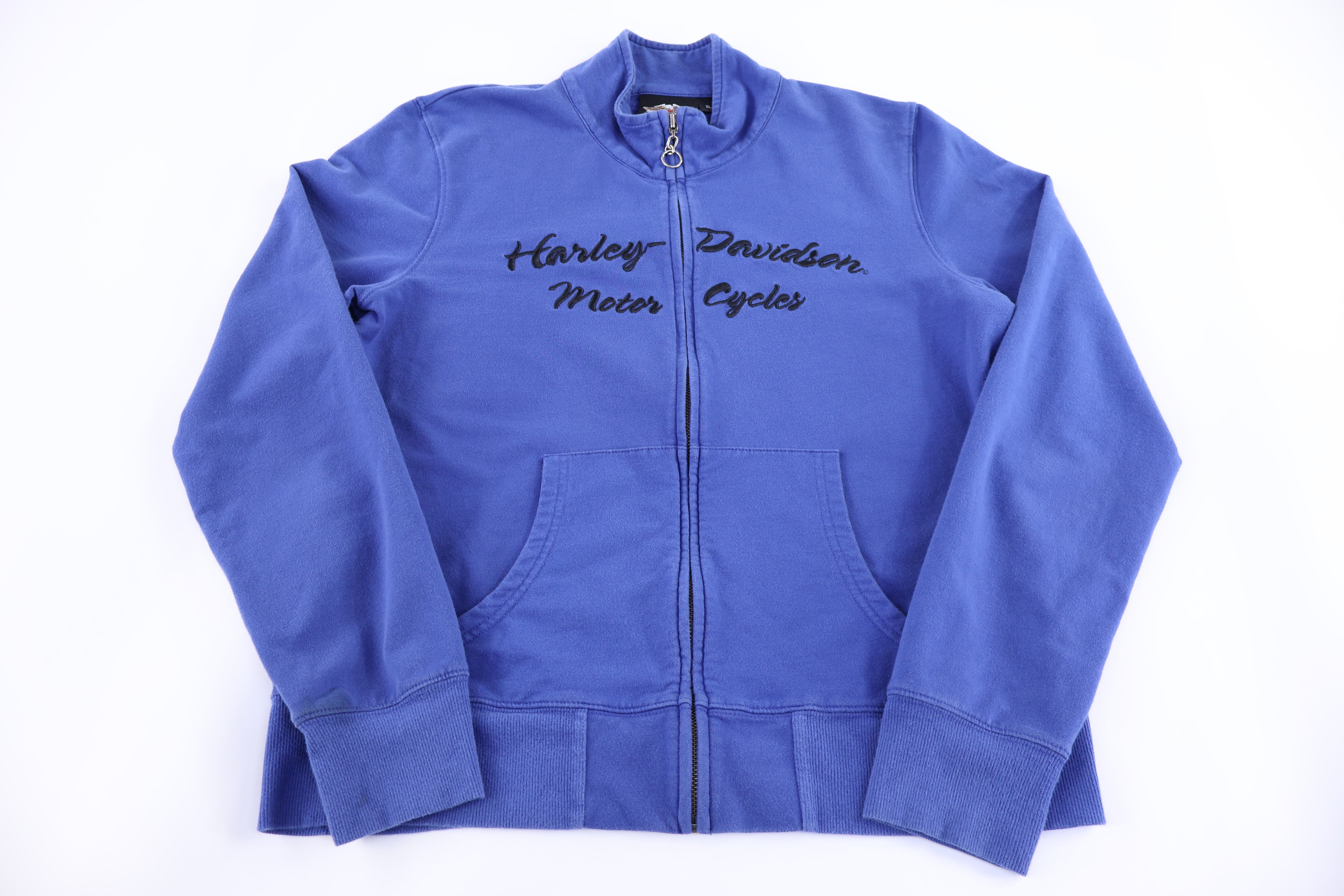 Women's Harley Davidson Motorcycles Full Zip Sweater - Sweater - Thrifted Threads