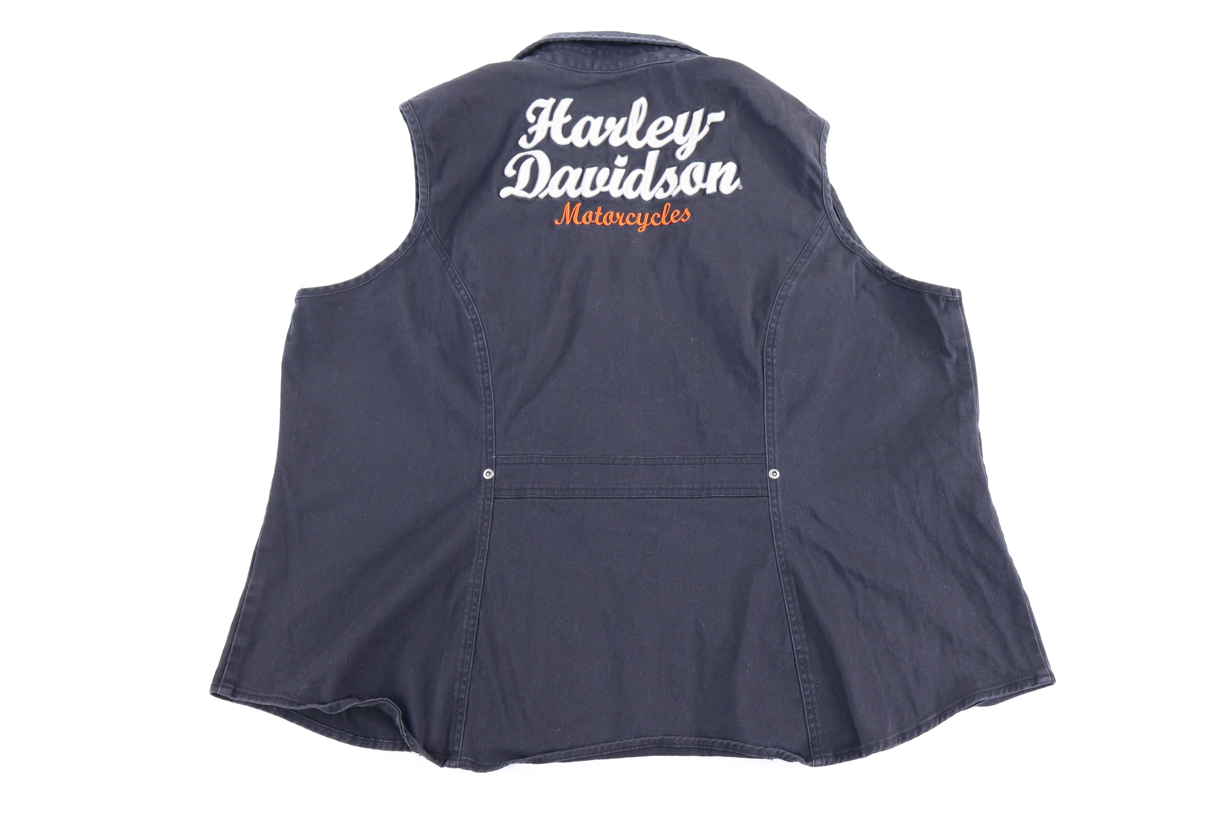 Women's Harley Davidson Motorcycles Full Zip Tank Top - Shirts & Tops - Thrifted Threads