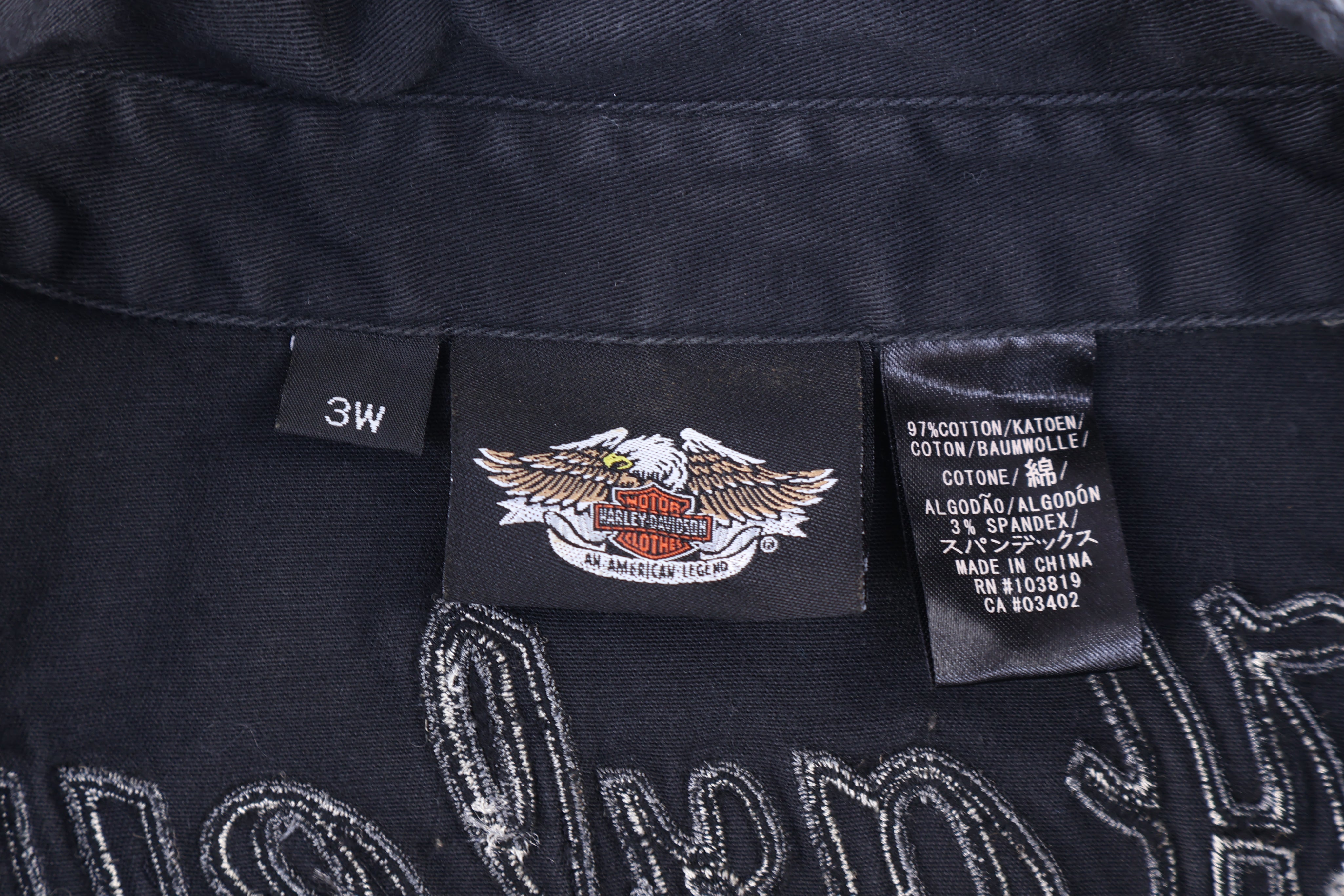 Women's Harley Davidson Motorcycles Full Zip Tank Top - Shirts & Tops - Thrifted Threads