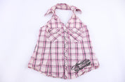 Women's Harley Davidson Motorcycles Halter Top - Shirts & Tops - Thrifted Threads
