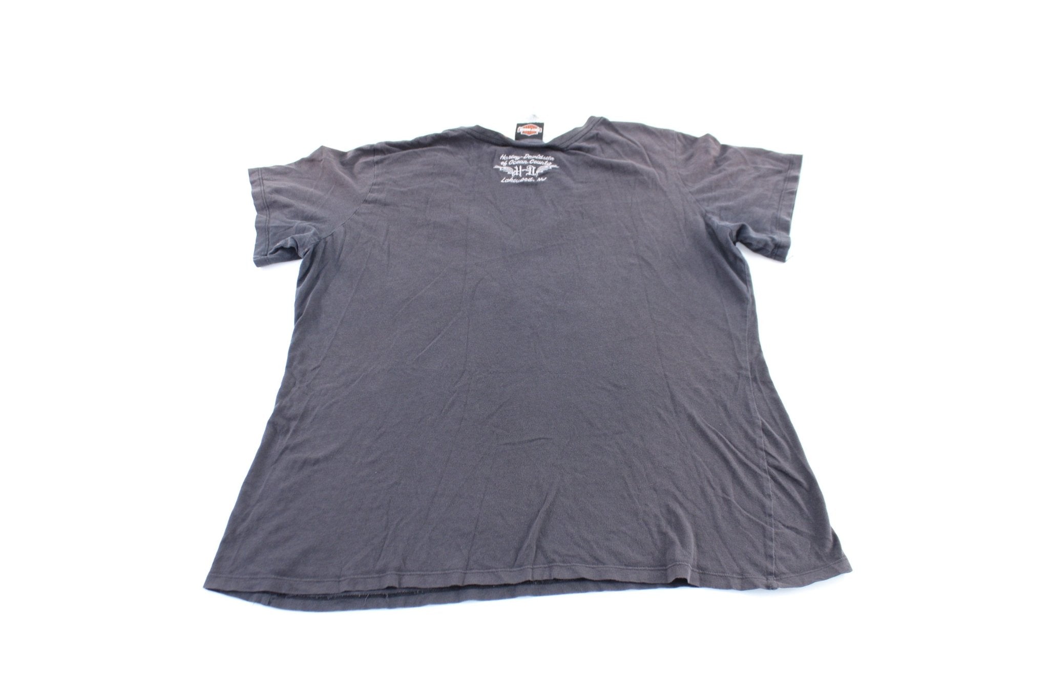 Women's Harley Davidson Motorcycles Lakewood, New Jersey T - Shirt - ThriftedThreads.com