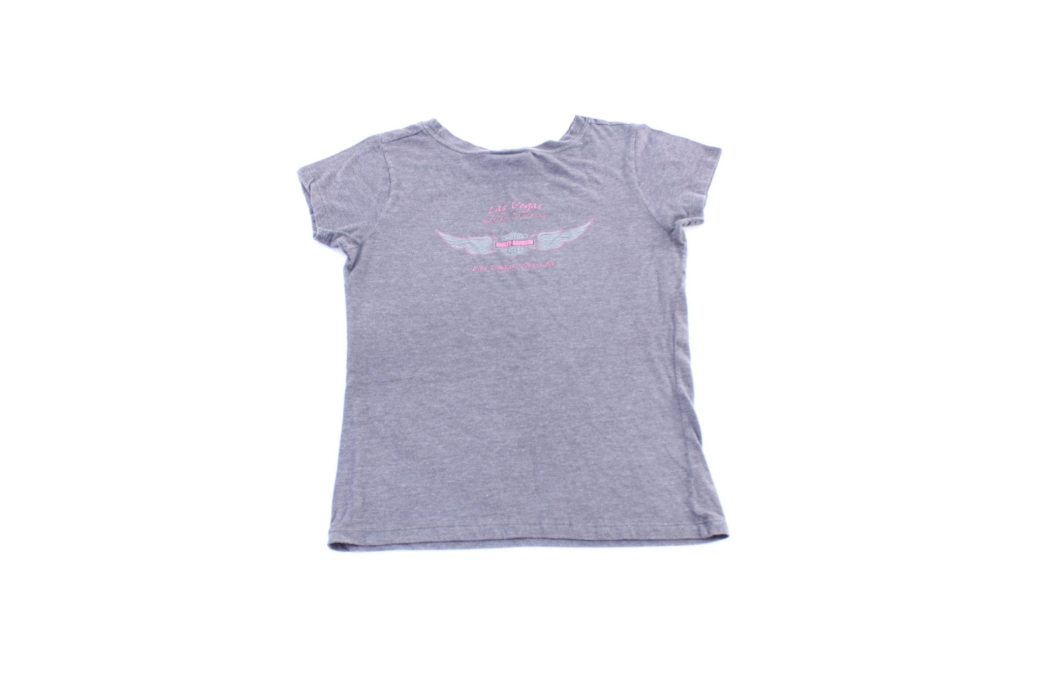 Women's Harley Davidson Motorcycles Las Vegas, Nevada T-Shirt - T-Shirt - Thrifted Threads
