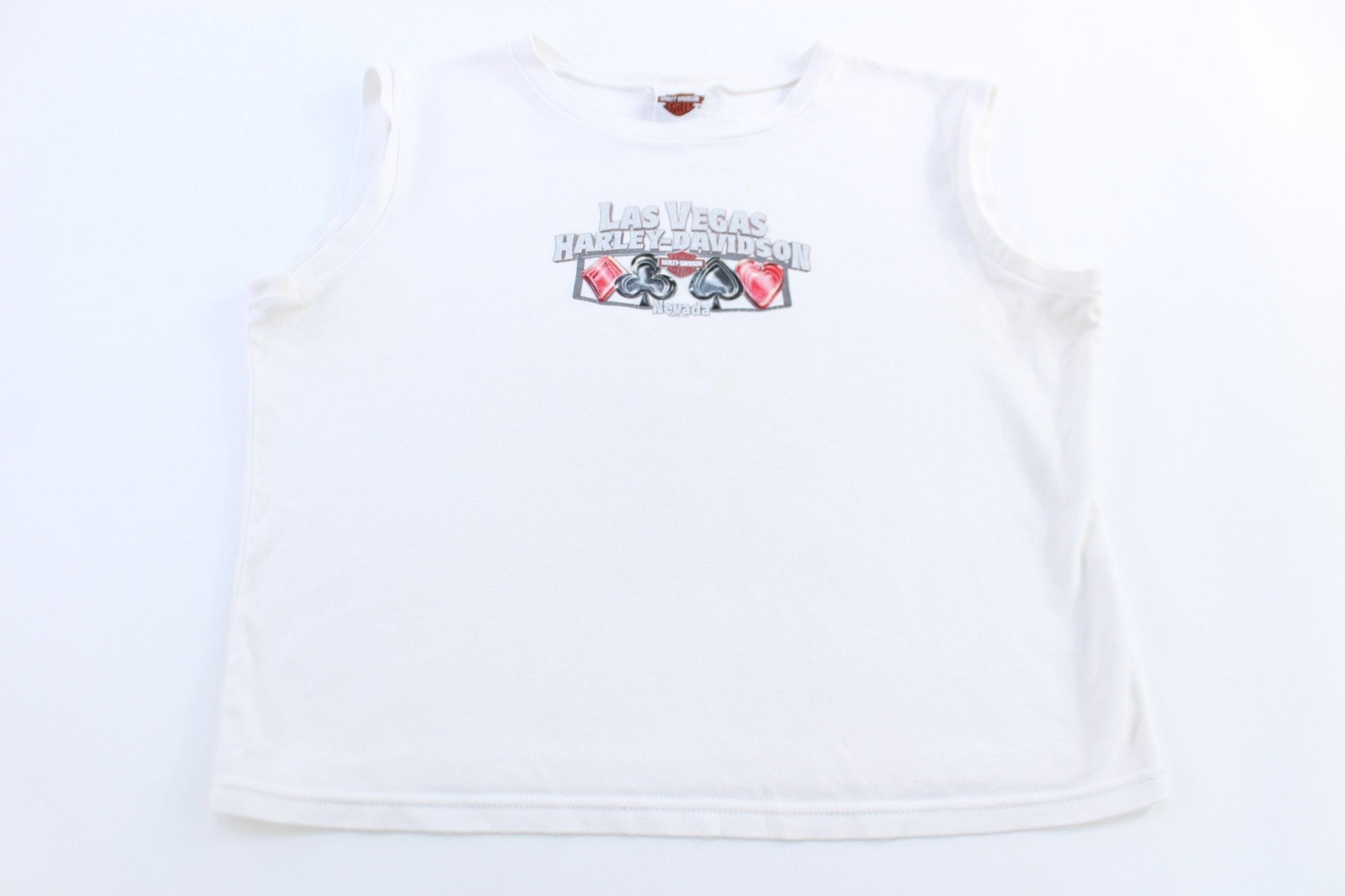 Women's Harley Davidson Motorcycles Las Vegas Tank Top - Jerseys/Tanks - Thrifted Threads