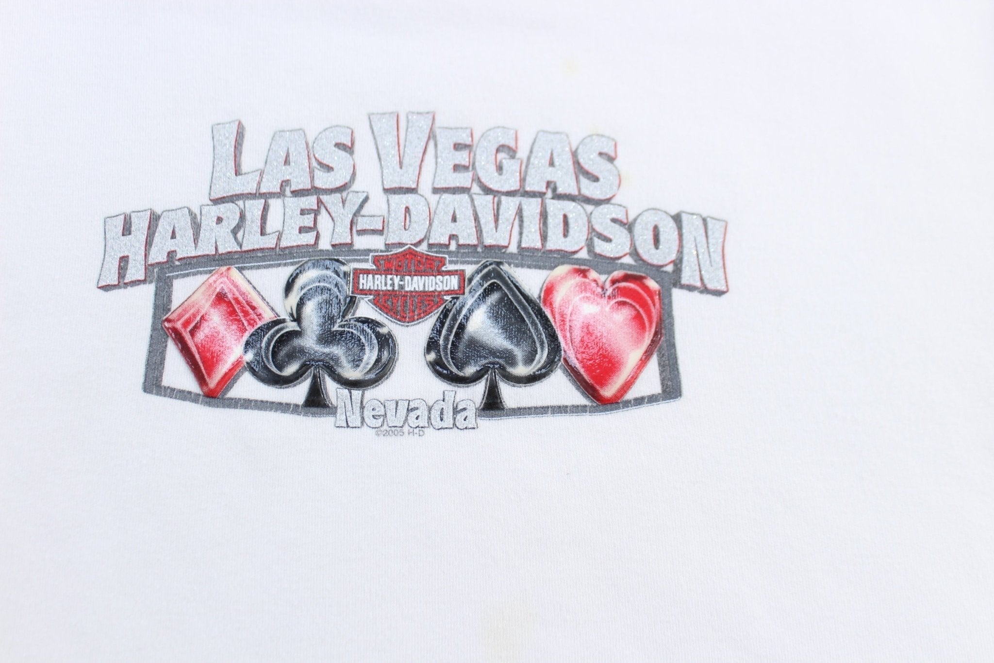 Women's Harley Davidson Motorcycles Las Vegas Tank Top - Jerseys/Tanks - Thrifted Threads