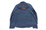 Women's Harley Davidson Motorcycles LS Button Down - Button Ups/Downs - Thrifted Threads