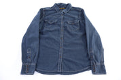 Women's Harley Davidson Motorcycles LS Button Down - Button Ups/Downs - Thrifted Threads