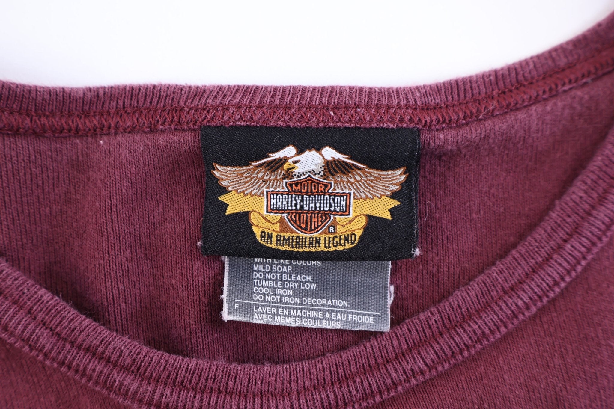 Women's Harley Davidson Motorcycles LS T-shirt - Shirts & Tops - Thrifted Threads
