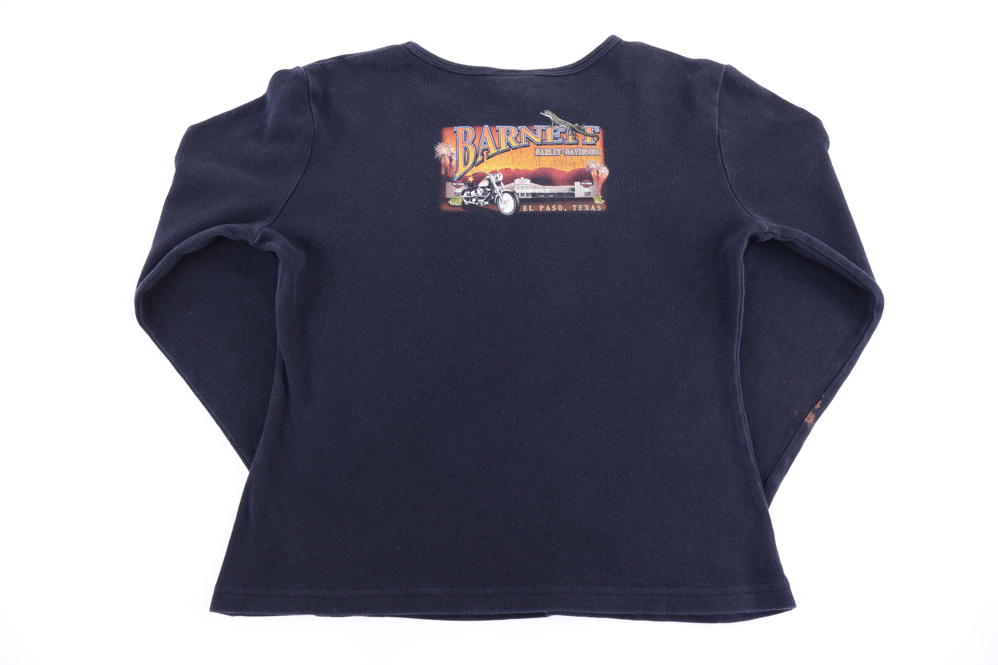 Women's Harley Davidson Motorcycles LS T-shirt - Shirts & Tops - Thrifted Threads