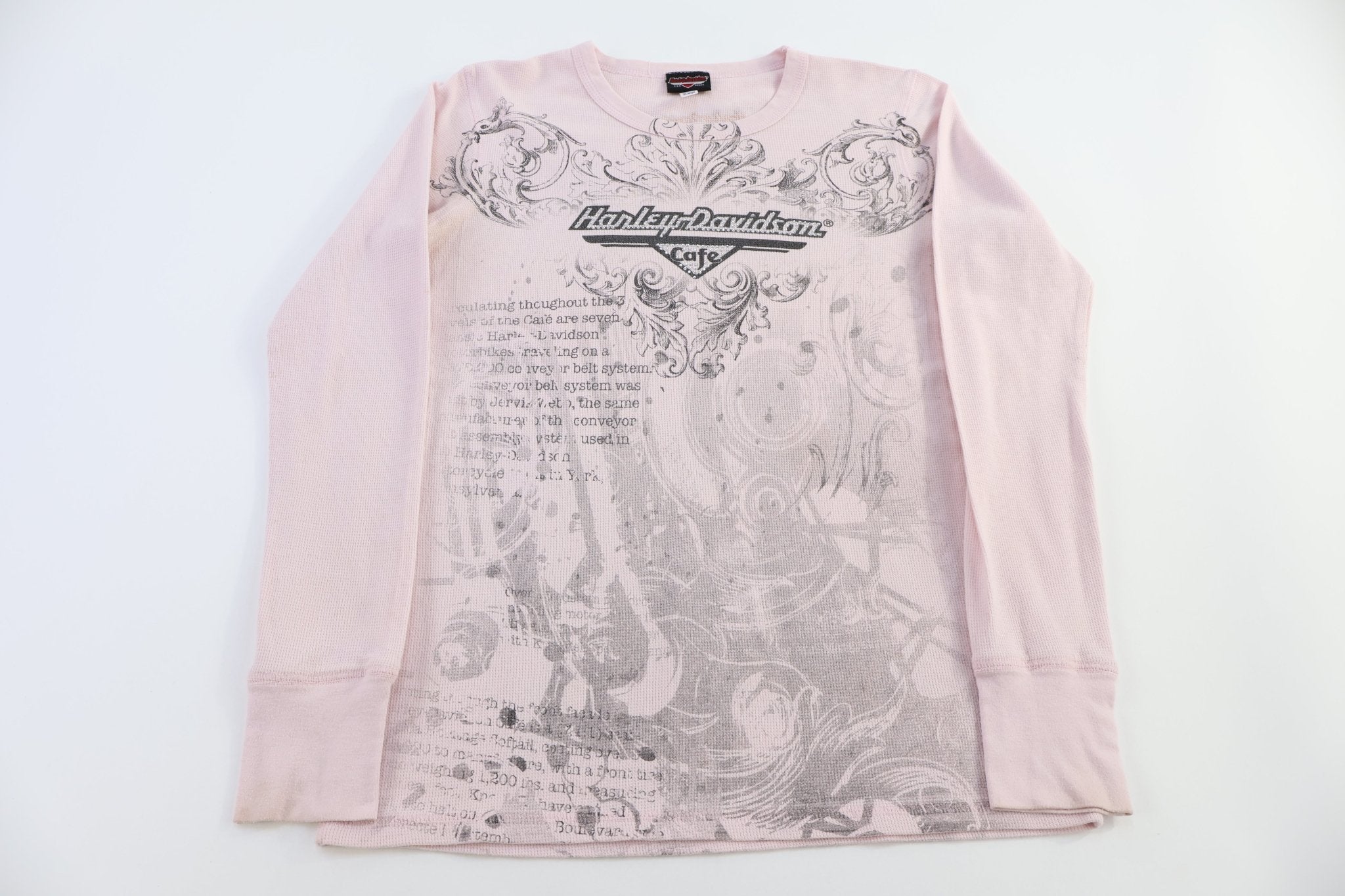 Women's Harley Davidson Motorcycles LS T-shirt - Shirts & Tops - Thrifted Threads