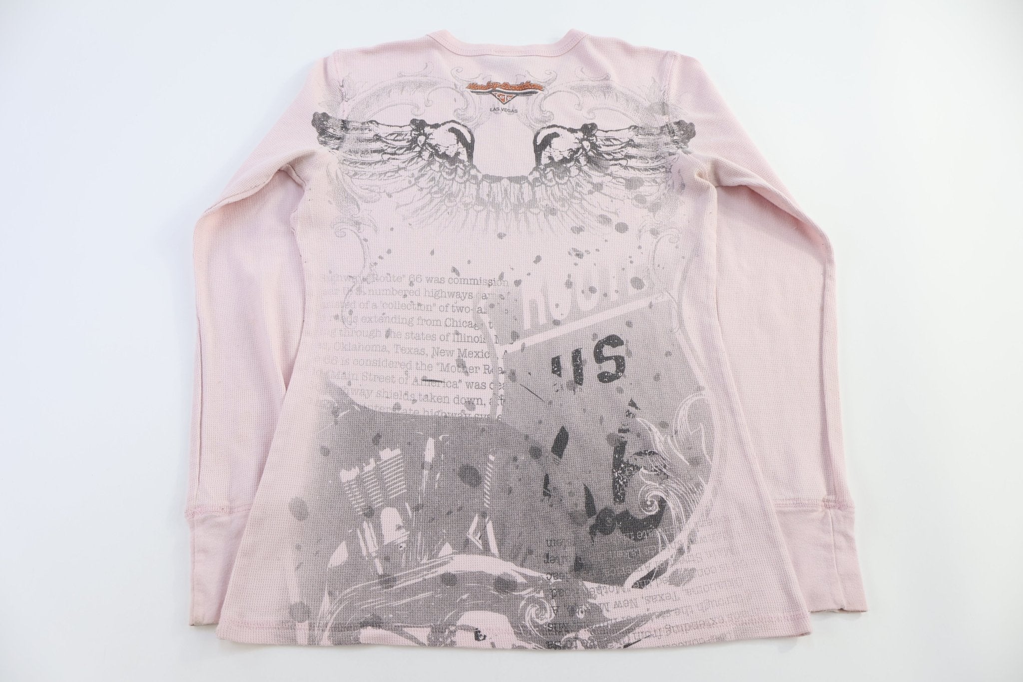 Women's Harley Davidson Motorcycles LS T-shirt - Shirts & Tops - Thrifted Threads