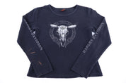 Women's Harley Davidson Motorcycles LS T-shirt - Shirts & Tops - Thrifted Threads