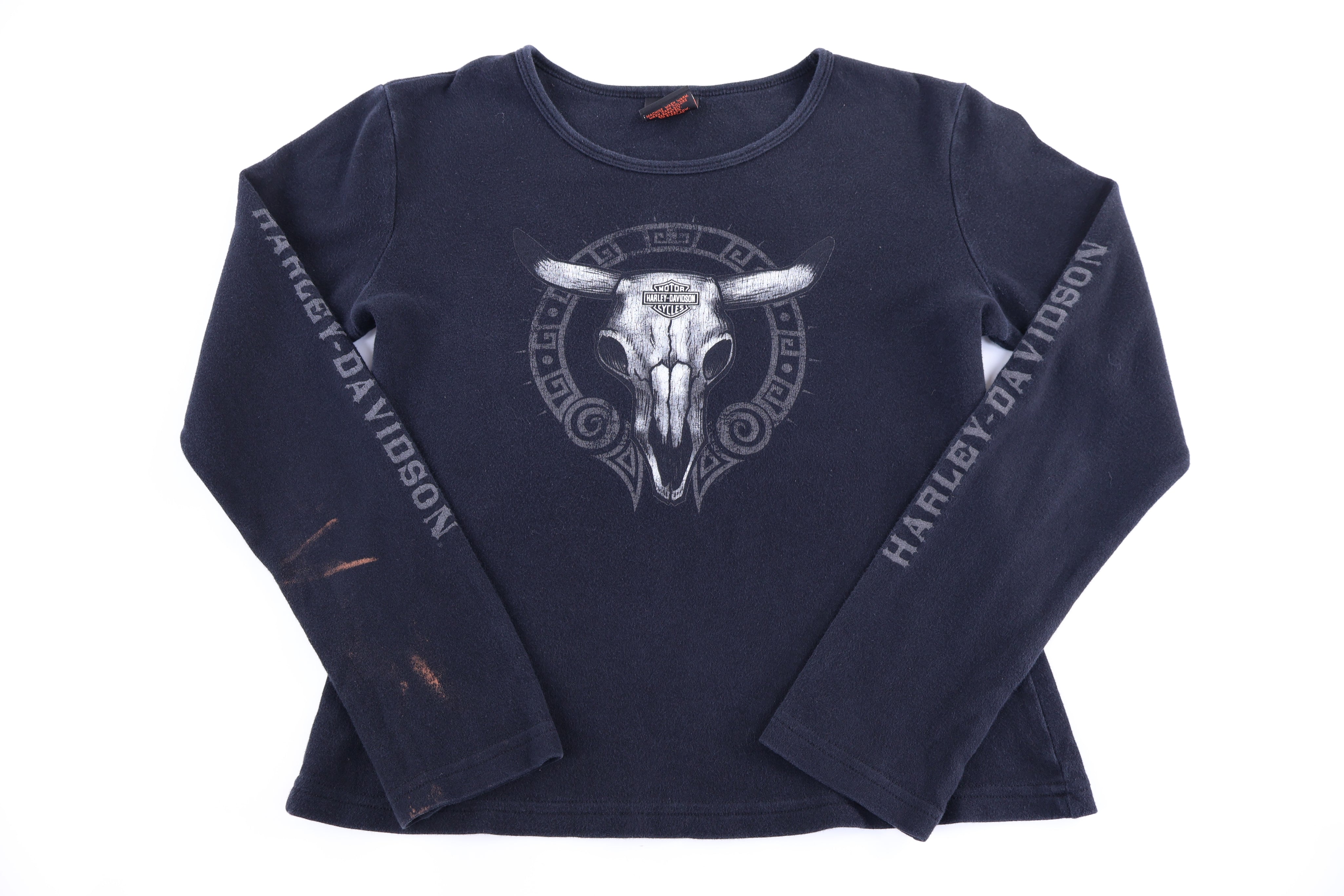 Women's Harley Davidson Motorcycles LS T-shirt - Shirts & Tops - Thrifted Threads
