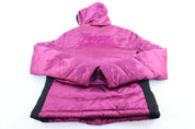 Women's Harley Davidson Motorcycles Pink & Black Hooded Jacket - ThriftedThreads.com