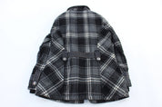 Women's Harley Davidson Motorcycles Plaid Coat - Jacket - Thrifted Threads