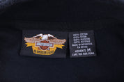 Women's Harley Davidson Motorcycles Quarter Zip Sweater - Sweater - Thrifted Threads