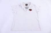 Women's Harley Davidson Motorcycles T-shirt - Button Ups/Downs - Thrifted Threads