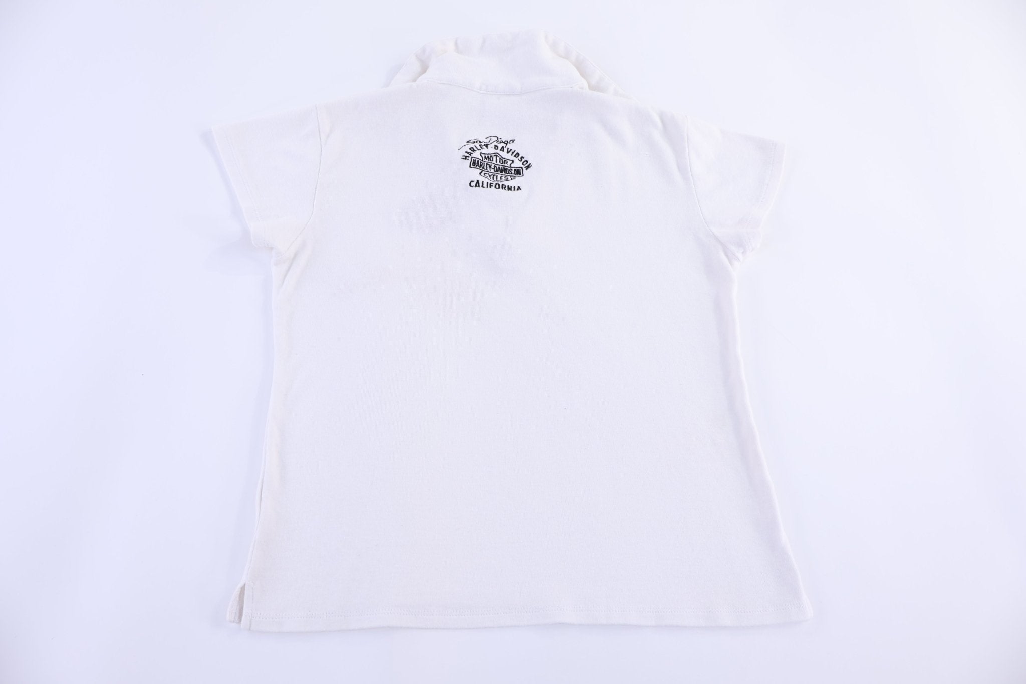 Women's Harley Davidson Motorcycles T-shirt - Button Ups/Downs - Thrifted Threads