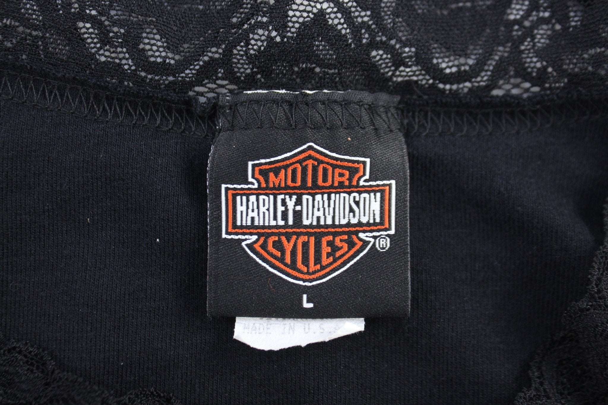 Women's Harley Davidson Motorcycles T-shirt - Shirts & Tops - Thrifted Threads