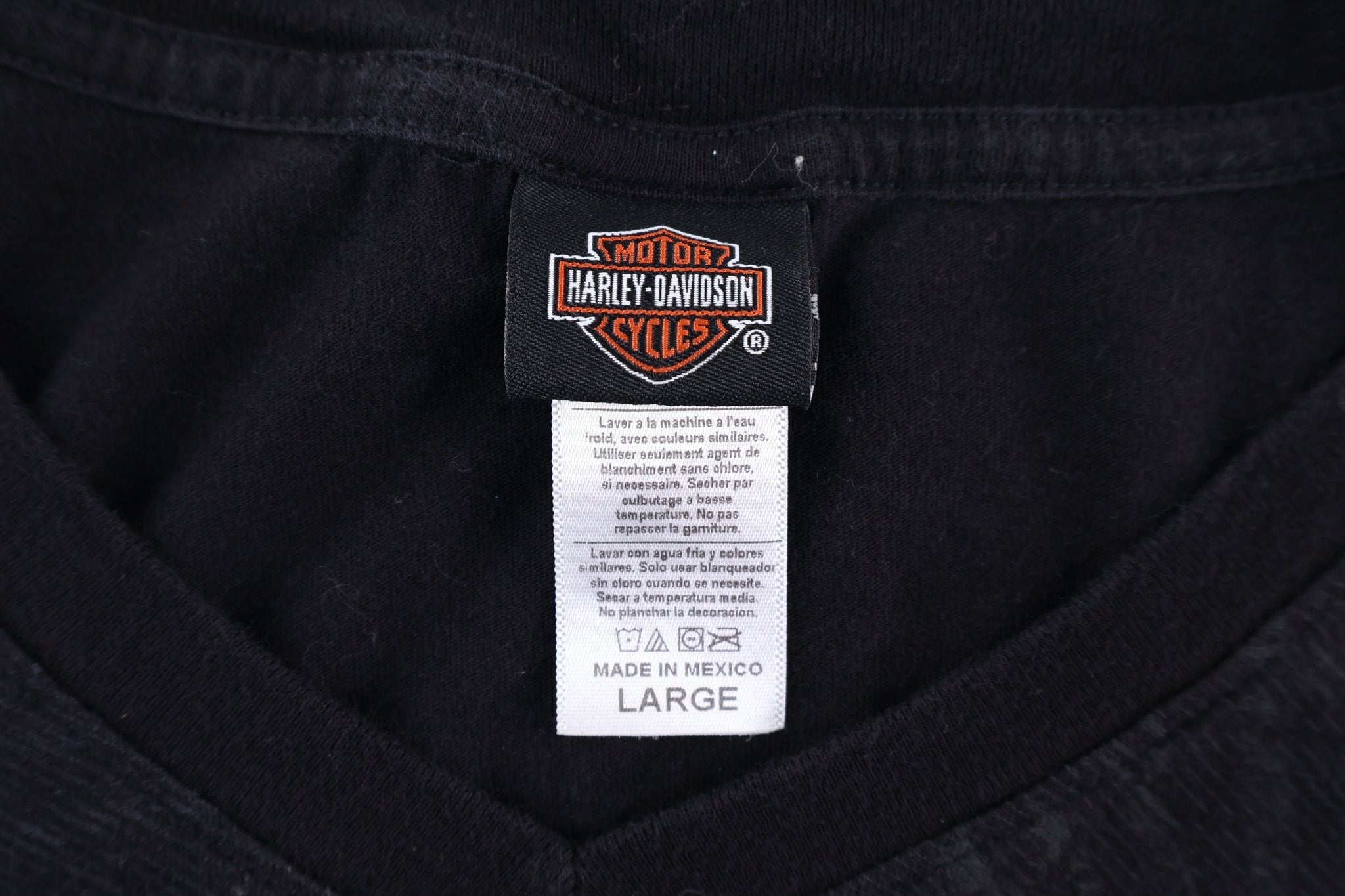 Women's Harley Davidson Motorcycles T-shirt - Shirts & Tops - Thrifted Threads