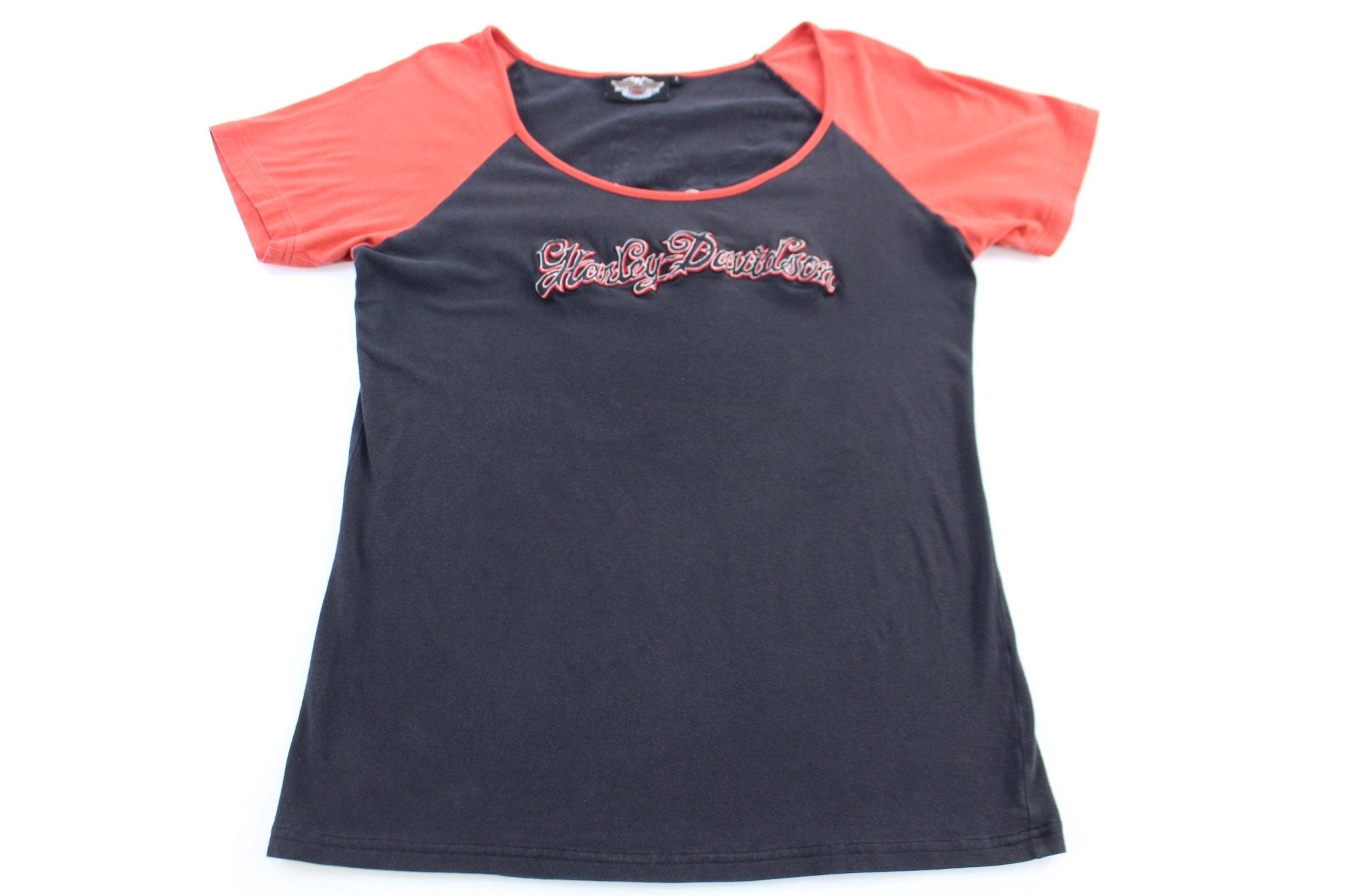 Women's Harley Davidson Motorcycles T-shirt - Shirts & Tops - Thrifted Threads