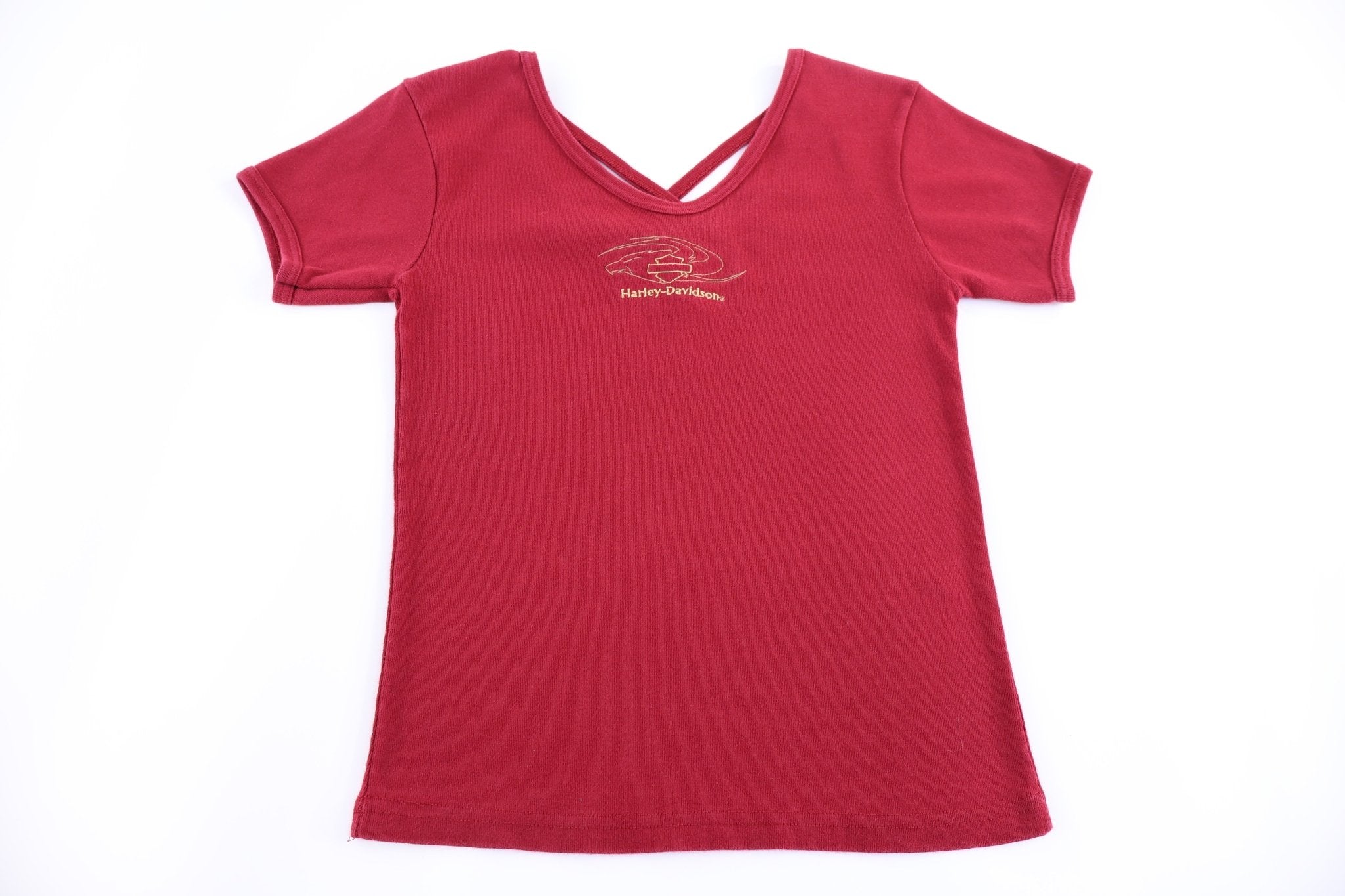 Women's Harley Davidson Motorcycles T-shirt - Shirts & Tops - Thrifted Threads