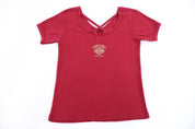 Women's Harley Davidson Motorcycles T-shirt - Shirts & Tops - Thrifted Threads