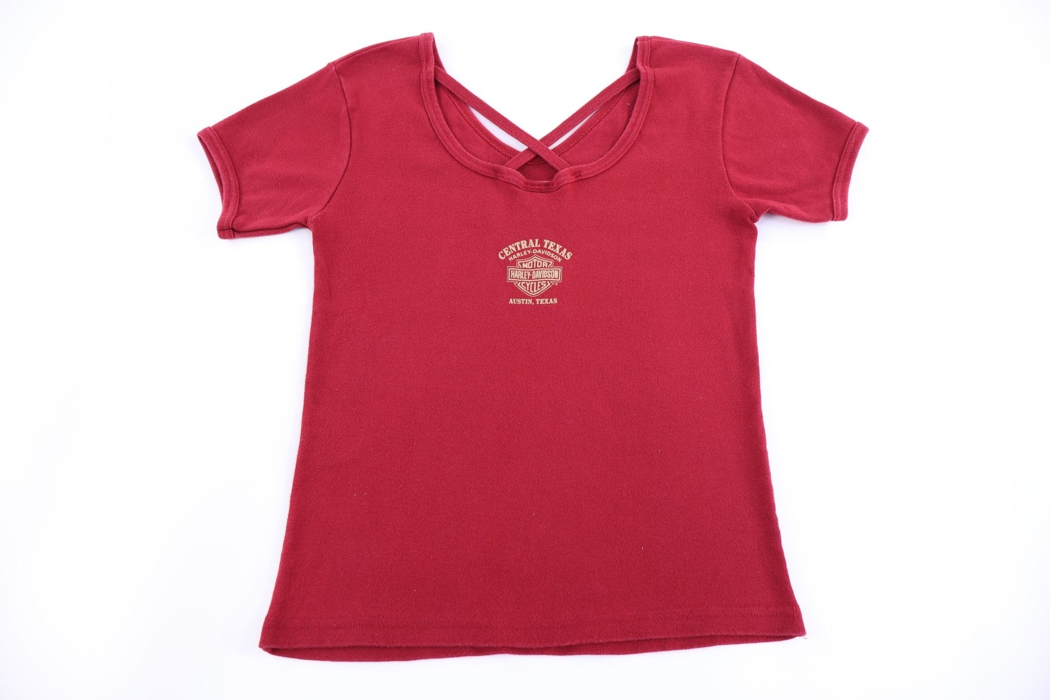Women's Harley Davidson Motorcycles T-shirt - Shirts & Tops - Thrifted Threads