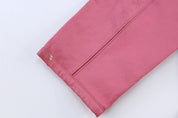 Women's JL Studio Full Zip Pink Leather Jacket - Jacket - Thrifted Threads
