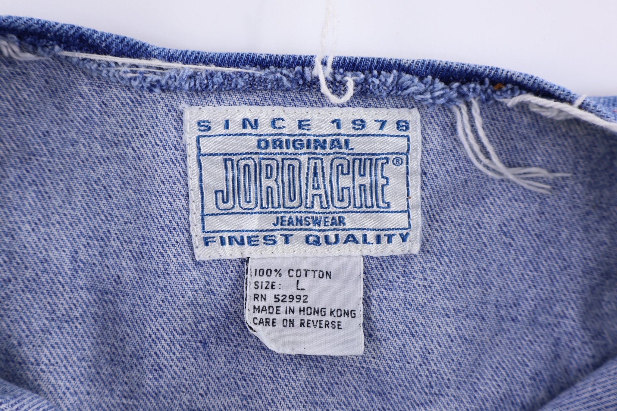Women's Jordache Medium Wash Denim Vest - Jacket - Thrifted Threads