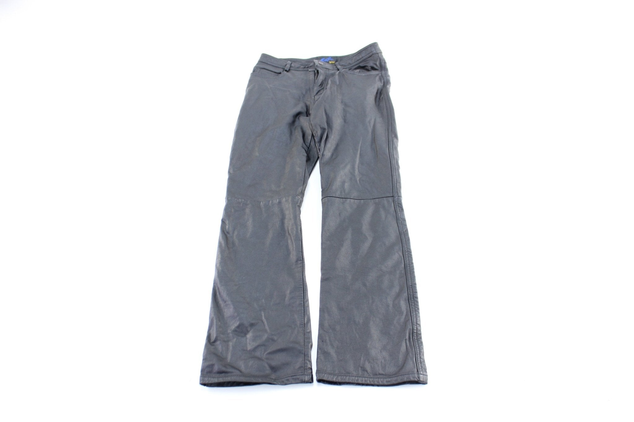Women's Jou Jou Skins Black Leather Pants - Pants/Shorts - Thrifted Threads