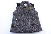 Women's Juicy Couture Cheetah Print Zip Up Vest - ThriftedThreads.com