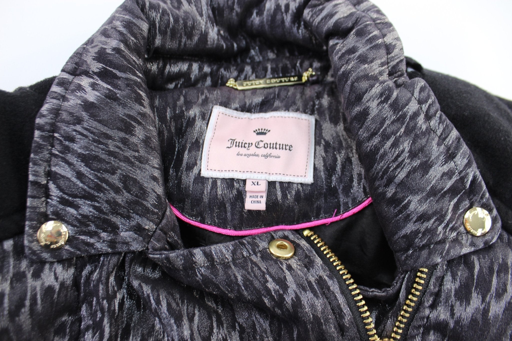 Women's Juicy Couture Cheetah Print Zip Up Vest - Jacket - Thrifted Threads