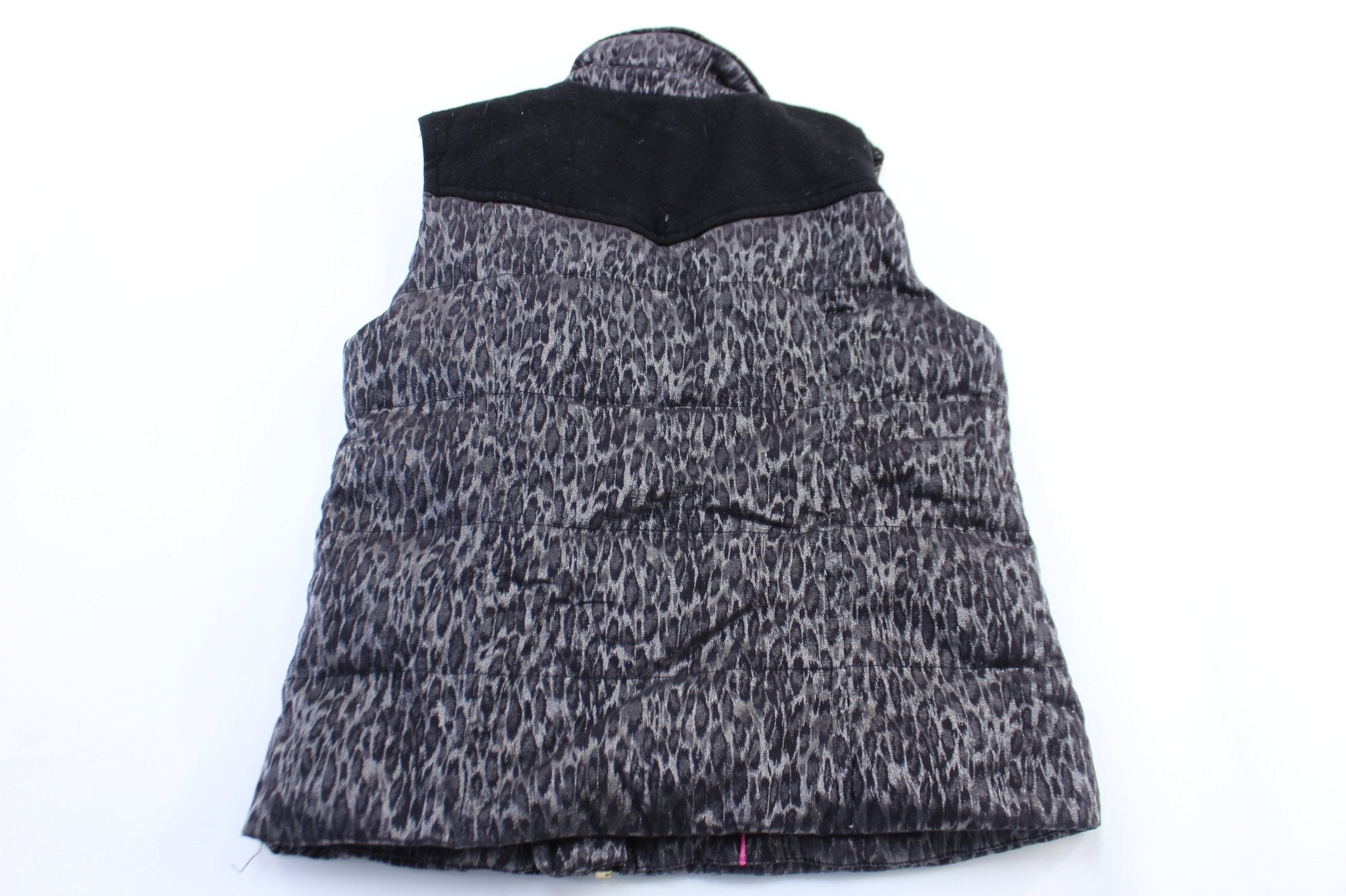 Women's Juicy Couture Cheetah Print Zip Up Vest - Jacket - Thrifted Threads