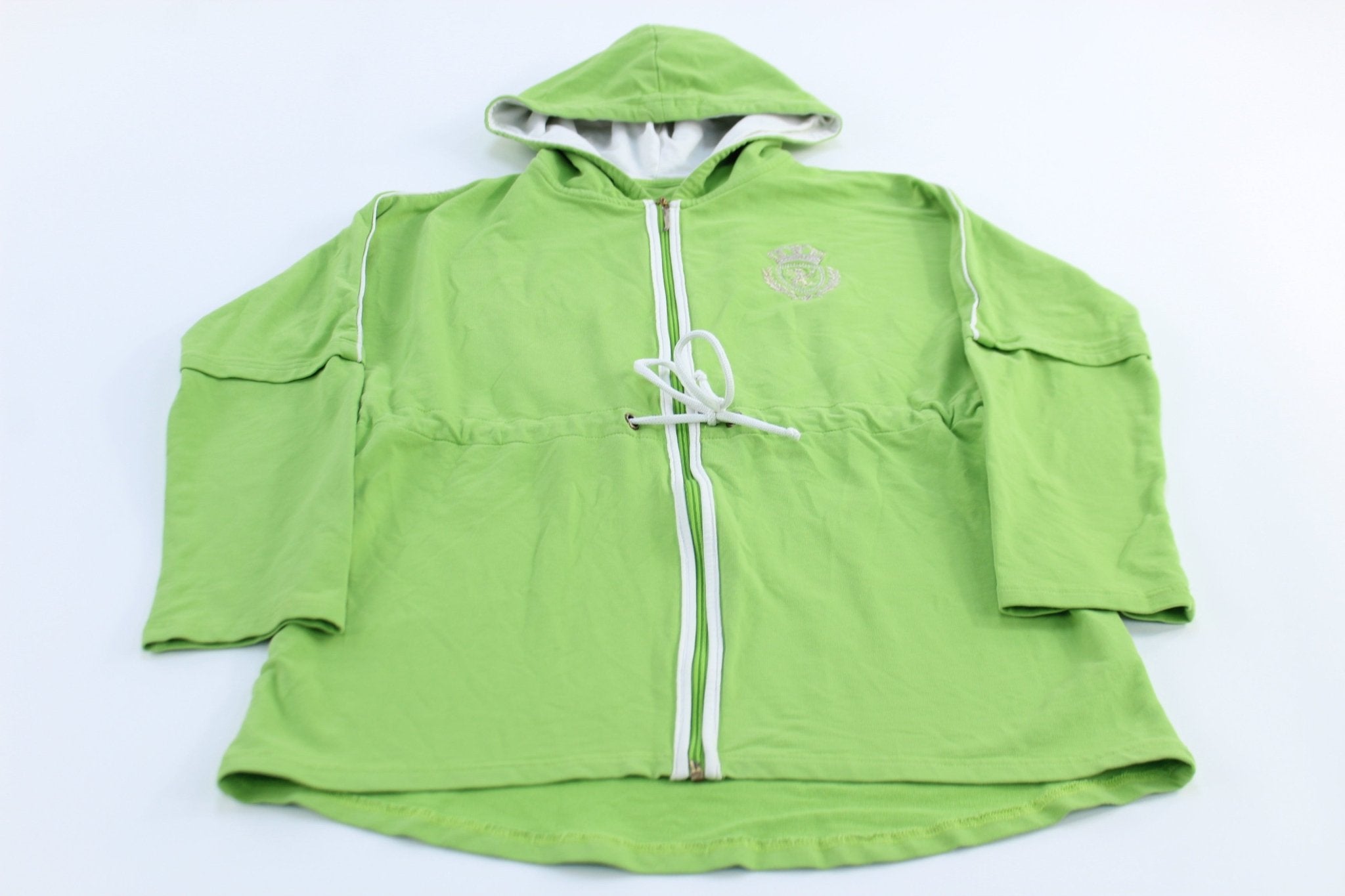 Women's Juicy Couture Embroidered Green Hoodie - ThriftedThreads.com
